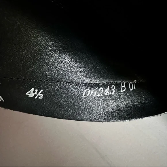 PAUL GREEN Black Leather Ankle Boots Size 7 Buttery Soft Leather EUC side zipper - Picture 7 of 12